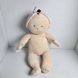 North American Bear Co Rosy Cheeks 2010 Girl Doll 15" Baby Girl Plush Brunette